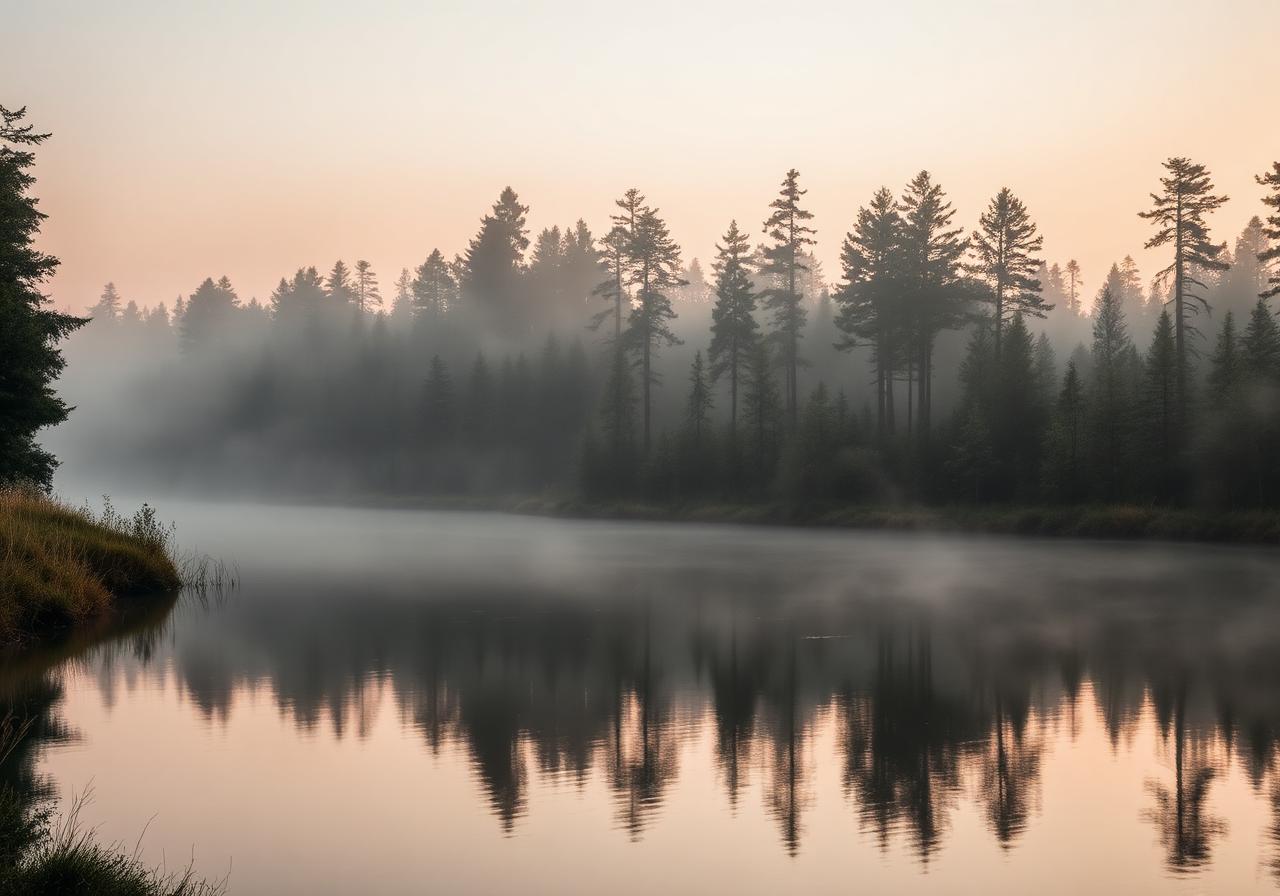 Landskap i inlandet vid Lycksele